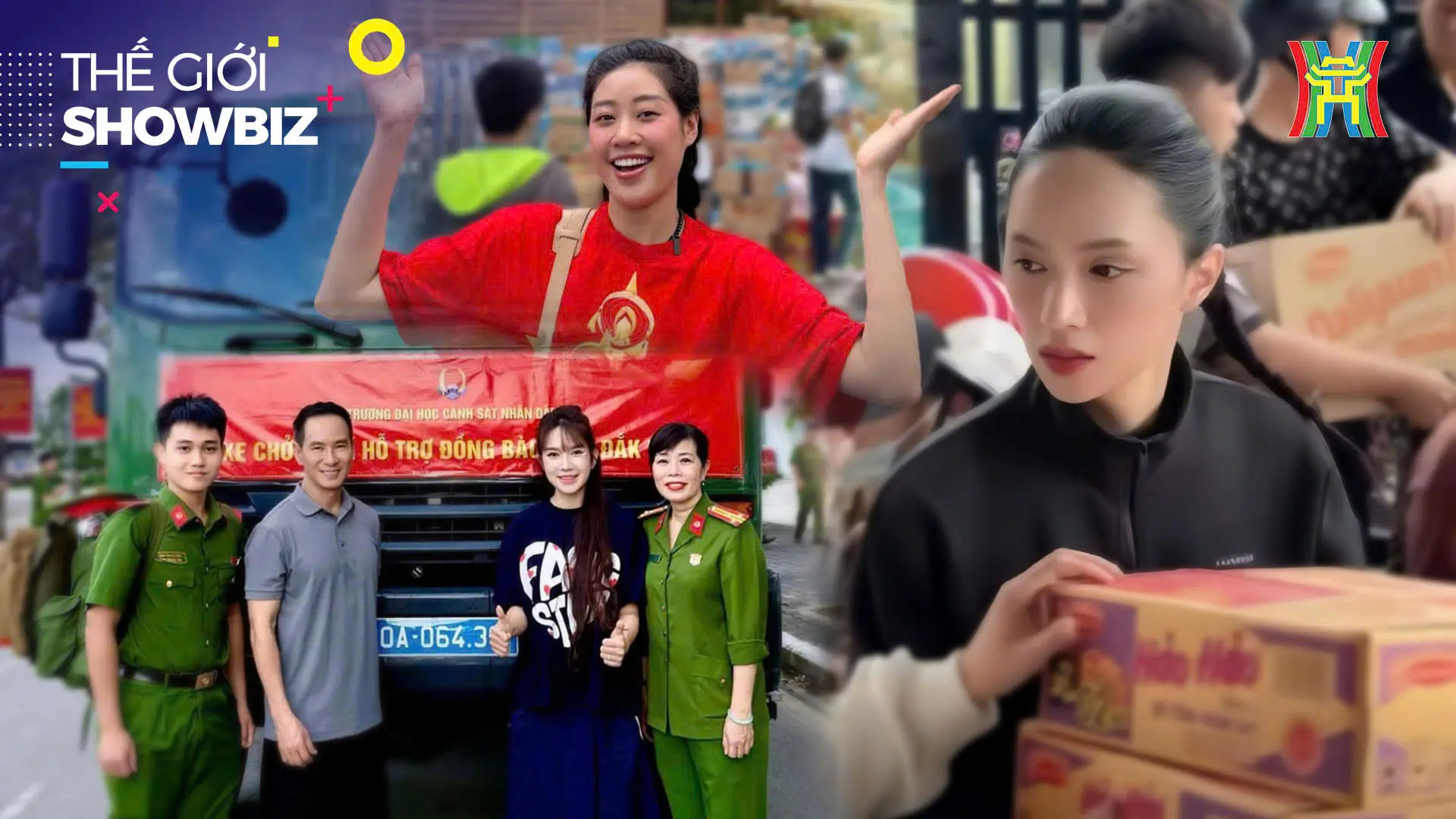 Nhiều Sao Việt chung tay ủng hộ người dân vùng lũ | Thế giới Showbiz | 24/11/2025